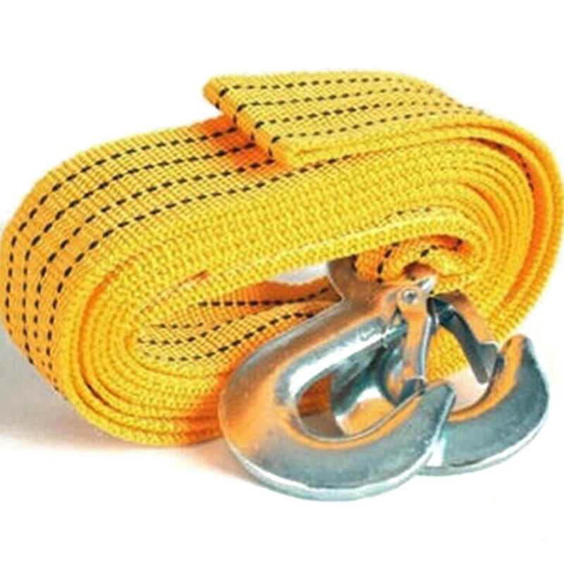 4m 3 Tons Nylon Car Traction Tow Cable for Truck Trailer Winch Towing Pull Rope Strap with Hooks 4m 3 Tons Nylon Car Traction Tow Cable for Truck Trailer Winch Towing Pull Rope Strap with Hooks
